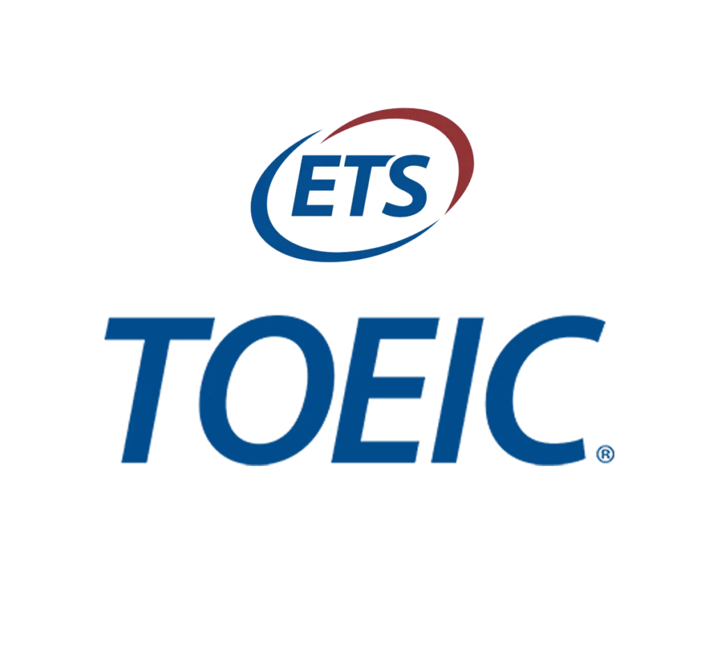 Certificado TOEIC sobre escritorio de oficina moderna.