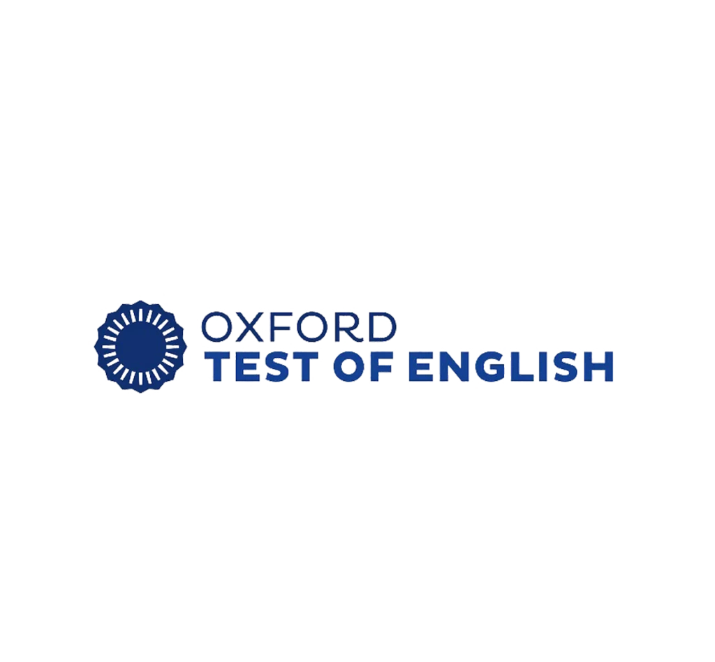 Logo de Oxford University Press para exámenes de idiomas.